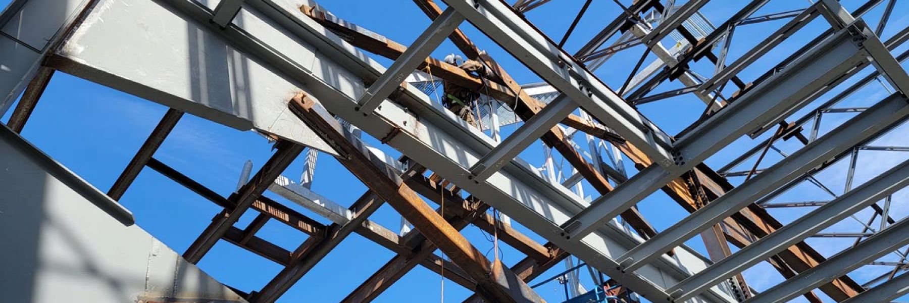 New School — Structural Steel Erection